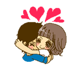 Cute Couples sticker #5946060