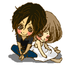 Cute Couples sticker #5946064