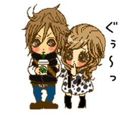 Cute Couples sticker #5946068
