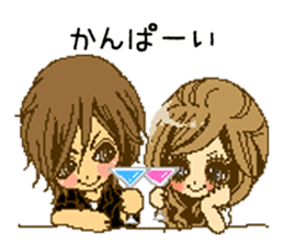 Cute Couples sticker #5946071