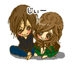 Cute Couples sticker #5946073