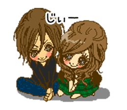 Cute Couples sticker #5946073