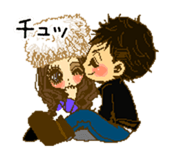 Cute Couples sticker #5946077