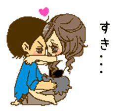Cute Couples sticker #5946082