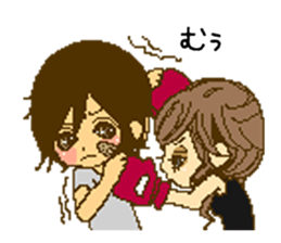 Cute Couples sticker #5946085