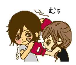 Cute Couples sticker #5946085