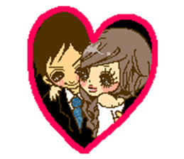 Cute Couples sticker #5946095