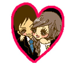 Cute Couples sticker #5946095