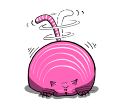 Purple Cat! sticker #5946186