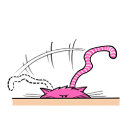 Purple Cat! sticker #5946188