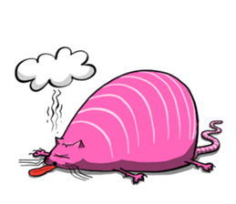 Purple Cat! sticker #5946194