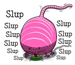 Purple Cat! sticker #5946199