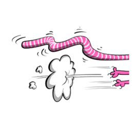 Purple Cat! sticker #5946207