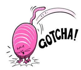 Purple Cat! sticker #5946208