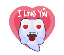 Boofus: Top Funny Ghost sticker #5946224