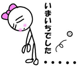 mikio and sakiko's golf diary 2 sticker #5946478