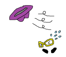 hat megane sticker #5946555