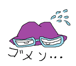 hat megane sticker #5946563