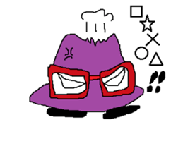 hat megane sticker #5946568