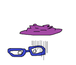 hat megane sticker #5946575