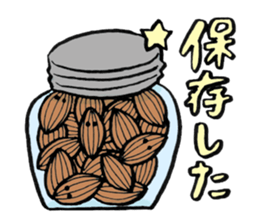 nuts and beans sticker #5946578