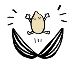 nuts and beans sticker #5946602