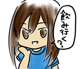 yurufuwa Tshirt member sticker #5946633