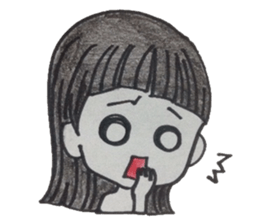 The girl who isn't obedient sticker #5946755