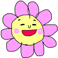 very colorful sticker