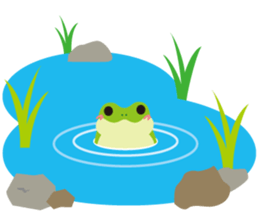koro-maru club (frog) sticker #5947495