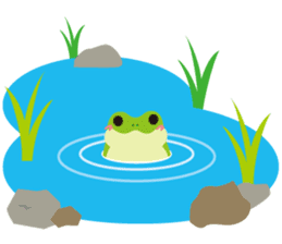 koro-maru club (frog) sticker #5947495