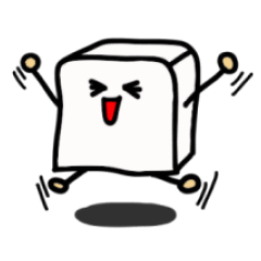 White, square people