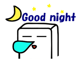 White, square people sticker #5947617