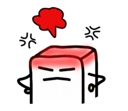 White, square people sticker #5947632