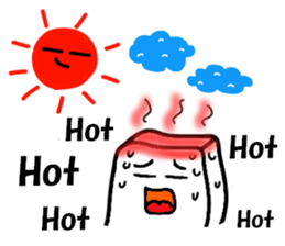 White, square people sticker #5947654