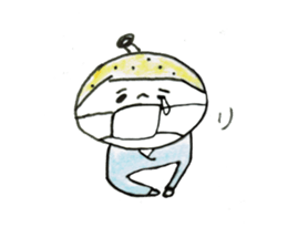 three brothers of citron ninja sticker #5947675