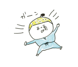 three brothers of citron ninja sticker #5947679