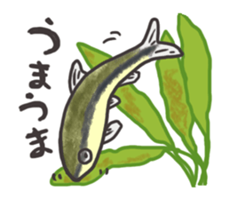 Tropical fishes of my home aquarium sticker #5947774