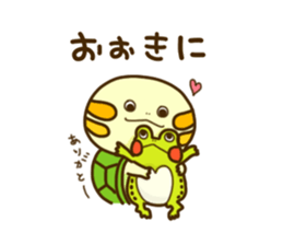 Truck of turtle Kansai-ben sticker #5947833