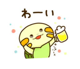 Truck of turtle Kansai-ben sticker #5947841