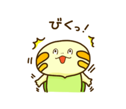 Truck of turtle Kansai-ben sticker #5947844