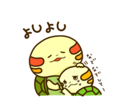Truck of turtle Kansai-ben sticker #5947852