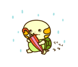 Truck of turtle Kansai-ben sticker #5947853