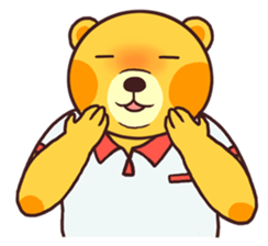 Cute bear's daily life sticker #5948547