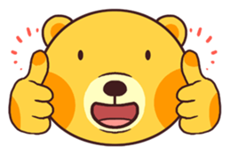 Cute bear's daily life sticker #5948555