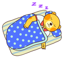 Cute bear's daily life sticker #5948556