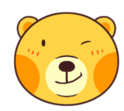 Cute bear's daily life sticker #5948561