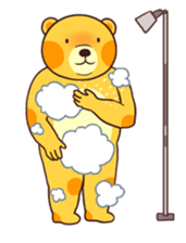 Cute bear's daily life sticker #5948563