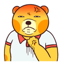 Cute bear's daily life sticker #5948571