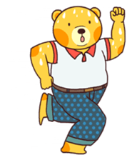 Cute bear's daily life sticker #5948573